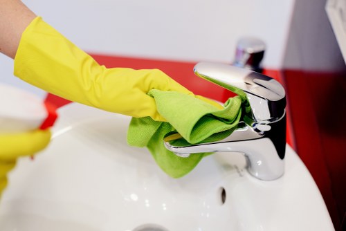 Modern carpet cleaning equipment used in West Green property care