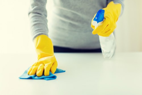 Charity donation partnership for reusable household textiles and carpets