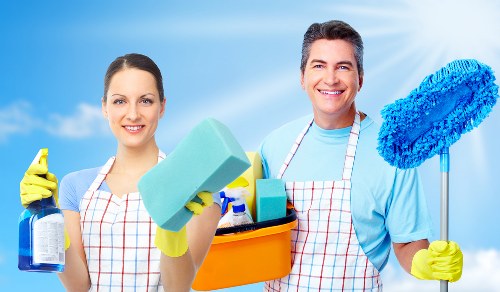 Hot water extraction equipment used for steam carpet cleaning in West Green
